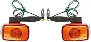4Pcs Front And Rear Blinker Turn Signal Light Indicator Lamp For For Yamaha Ttr250 Xt225 Klx250 Xr250 Ttr Klx Xr