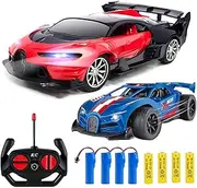 GUST Coches de Control Remoto, Autos RC para niños menores de 8 años, juguetes para niños y niñas, Regalos de cumpleaños y en Navidad.