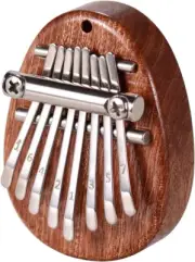 8 Key Mini Kalimba Thumb Piano Finger Percussion Keyboard Mini Kalimba Key Ring