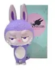 DCON How2work Kasing Lung 7" Purple Zimomo sofubi vinyl Figure Labubu BG Bear