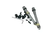 JetBlack Featherlite MTB Pedals Complete Parts Kit for Pedal Pair