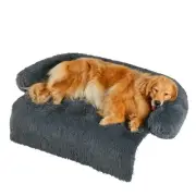 Dog Bed for Couch - Calming Dogs Beds for X-Large Pets, Fluffy Plush Cats Mat...