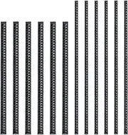 20Pcs Anti-Slip Headband Teeth Strip,Anti Slip Strips Bands Headbands,Anti Slip Strap Band Strip Headband Teeth Strip,Anti-Slip Rubber Teeth Gripper Strip,Black Plastic Headband Anti-Slip Teeth Strip