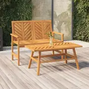 Garden Bench 109 cm Solid Wood Acacia