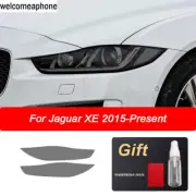 Pre-cut Headlights Smoke Paint Protection Vinyl Tint Wrap Film For Jaguar XE (for: Jaguar)