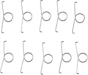 10Pcs L2 R2 Trigger Button Spring Metal Replacement for PS5 Controller Parts (White)