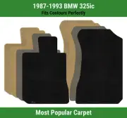 Lloyd Ultimat Front Row Carpet Mats for 1987-1993 BMW 325ic