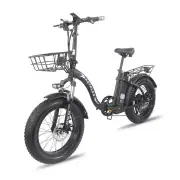[EU DIRECT] KETELES KF9 Electric Bike 1000W Motor 48V 35AH Battery 20inch Tires Oil Brake Color Display 60KM Max Mileage