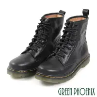 在飛比找博客來優惠-【GREEN PHOENIX】女 短靴 馬丁靴 國際精品 皮