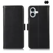 Crazy Horse Top Layer Cowhide Leather Phone Case, For iPhone 16 Plus, For iPhone 16, For iPhone 15 Pro Max, For iPhone 15 Pro, For iPhone 15 Plus, For iPhone 15