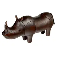 在飛比找PChome24h購物優惠-【北歐櫥窗】Omersa Rhino 犀牛 手工皮革凳（大）