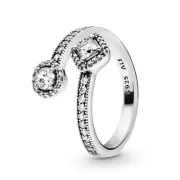 Authentic Pandora Abstract Elegance Ring size 8.5 (58)