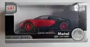 Bugatti Veyron Double Horses Platinum Alloy Model 1/32 Scale With Lights & Sound