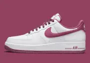 Nike Air Force 1 '07 Low White Light Bordeaux Purple DH7561-101 sz 11 Men's Nby