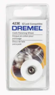 DREMEL 423E ROTARY POWER TOOL 1" MUSLIN BUFFING WHEEL ATTACHMENT NEW 6199673