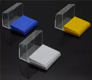 3x 24 Holes Dental Diamond High Speed Bur FG 1.6 Holder Block Case Plastic Box