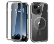 iPhone 14 Plus Case,Shockproof Phone Case ,Scratch-Resistant Back Cover-Grey