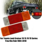 Pair Tail Lights with Bulbs For Toyota Hilux TRAY UTE /Cab Chassis 1984-2018 AU (for: Toyota)