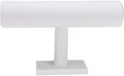 Eigell Jewelry Bracelet Bangle Watch Display Stand Holder, White Velvet, as described
