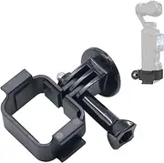 PCTC Expansion Adapter Mount for DJI Osmo Pocket 3,Dual Cold Shoe Mount Camera Extender Frame, Accessories for Tripod/Microphone/LED Light/Bicycle/Backpack Clip Compatible with Osmo Pocket 3 Camera