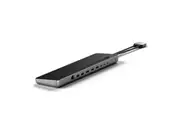 Satechi 19cm Dual USB-C Dock Stand USB-A Ethernet Port For MacBook Air Space GRY