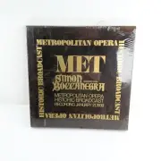 Verdi SIMON BOCCANEGRA Metropolitan Opera Historic Broadcast 1939 3LP box LH 384