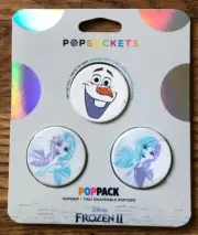 Popsockets Disney Frozen II Poppack ~ Anna & Elsa & Olaf ~ New