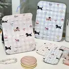 Foldable Handheld Mirror Stand Cosmetic Mirror Portable Makeup Mirrors