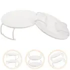 2pcs Microwave Oven Shelf Steaming Steamer Steamer Rack Stand Steam Cooking Pot