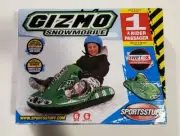 Sports Stuff Gizmo Kids Inflatable Snow Tube Sled Green Large (30-1203)