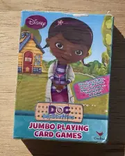 DISNEY JUNIOR Doc McStuffins Jumbo Playing Card Games BRAND NEW