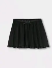 Cat & Jack Girl's Size Dance Activewear Skirt Black L (10/12)