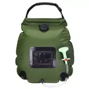 20L Outdoor Solar Shower Bag - Army Green (20L)