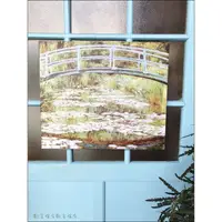 在飛比找蝦皮購物優惠-歐舍傢居 複製畫 無框油畫 50*60 莫內 日本橋 睡蓮池