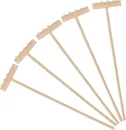 Kisangel 5Pcs Rake Crafts for Tray Garden Tools Smooth Sandbox Rakes for Home Decoration and Zen Garden Accessories