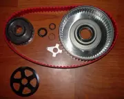 1967-74 Norton Commando 750 850, Primary BELT DRIVE KIT, Heavy Duty, Anodized UK