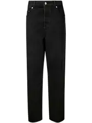[A.P.C.] straight-leg jeans 34 Black