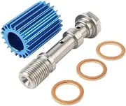 Motocross Brake Caliper Cooler For Husqvarna FE TE TEi TC TX FC FX FES 125 200 250 300 350 400 450 500 5012014-2022(Blue)