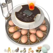18 Egg Incubator for Hatching Eggs, Egg Incubator with Automatic Egg Turning ...
