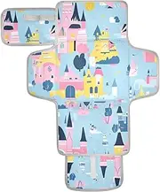 Reusable Changing Table Pads with Tissue Pocket Diaper Changing pad Portable Infant Travel Station Kit