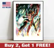 Kill la Kill Anime Poster 18" x 24" Print Wall Art Decor Ryuko Satsuki 2