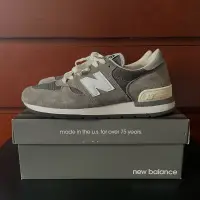 在飛比找蝦皮購物優惠-New balance M990GRY 990V1 元祖灰 