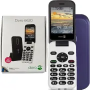 Doro 6620 3G Purple 128MB ROM + 64MB RAM Single-SIM Factory Unlocked OEM NEW