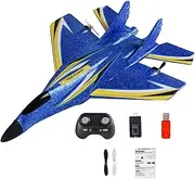 Remote Control Airplane, Colorful LED Lights Plane, RC Plane Kit, Educational Outdoor Aircraft Toy, Waterproof RC Flying Toy, 2.4GHz RC Airplane, RC Plane for Kids, Remote Control Aircraft,