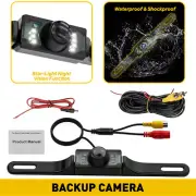 Car Rear View Backup Camera Parking Reverse Back Up Camera Waterproof CMOS 7LED
