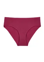 Hanro Ultralite Midi Cotton Briefs - Fuchsia L (UK14-16 / L)