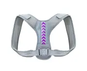Breathable Correction Belt High Elasticity Back Straightener Nylon Adjustable Back Support Posture Corrector Belt for Men-2XL