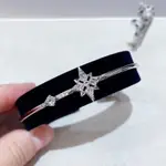 特價下殺 施華洛世奇 SWAROVSKI SYMBOL 浪漫星星 造型時尚 燦若星芒女手鐲手環 雪花八芒星手錬生日禮