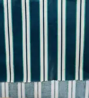 5 2/3 yards of LAMINATED Fabric: Waverly Brant Point Stripe Nantucket Collection