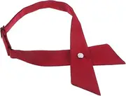[FOMIYES] Classic Cross Bow Tie for Uniforms Men's and Women's Tie down Fashionable Bowknot for Events